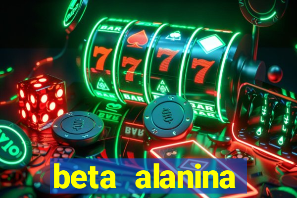 beta alanina aumenta a pressao